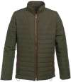 BK526 4369 Brook Taverner Orlando Quilted Jacket Olive Green colour image